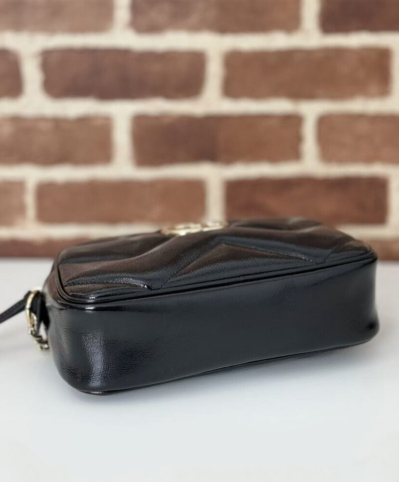 Gucci GG Marmont Series of small shoulder bag Black
